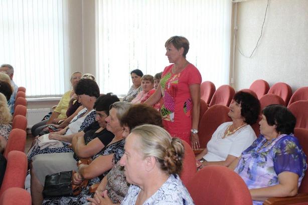 на встрече с ТОСовцами